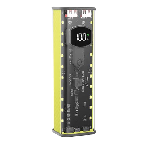 21700 Power Battery Case 4 Battery Slots Holder USB C Port Portable Energy Station Case For Fast Charging 21700 Power Battery Case 4 Battery Slots Holder USB C Port Portable Energy Station Case For Fast Charging von jdstty