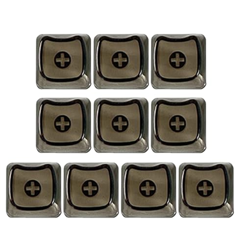Mechanische Schalter, kompatible Tastenkappen, kratzfest, für Gaming-Tastaturen, 10 Stück Mechanische Schalter, kompatible Tastenkappen, kratzfest, für Gaming-Tastaturen, 10 Stück von jdstty