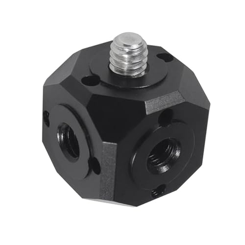 Universal-Gelenkadapter, 360 Grad drehbar, Stecker für Magics-Arm, Video-Fülllicht-Mikrofone, Verlängerungskopf Universal-Gelenkadapter, 360 Grad drehbar, Stecker für Magics-Arm, Video-Fülllicht-Mikrofone, Verlängerungskopf von jdstty
