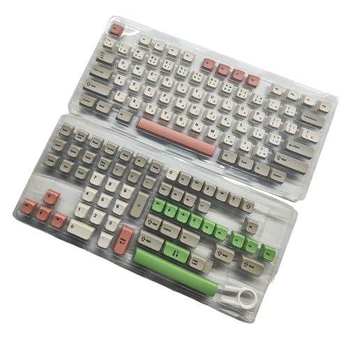 jdstty 138Key 9009 Retro-Tastenkappe, XDA-Höhe, PBTs, Farbsublimations-Tastenkappen-Set für mechanische Tastaturen jdstty 138Key 9009 Retro-Tastenkappe, XDA-Höhe, PBTs, Farbsublimations-Tastenkappen-Set für mechanische Tastaturen von jdstty