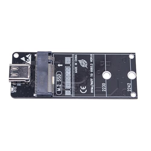 jdstty 20 Gbit/s NVMe Externes Speichergehäuse USB3.2 Gen2x2 Adapter USB C Adapter 2230/2242 Gehäuseadapter jdstty 20 Gbit/s NVMe Externes Speichergehäuse USB3.2 Gen2x2 Adapter USB C Adapter 2230/2242 Gehäuseadapter von jdstty