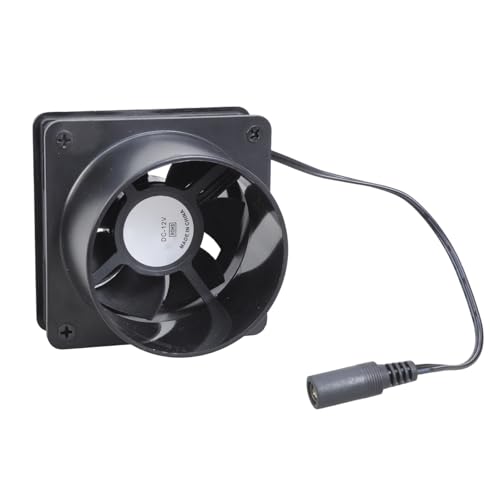 jdstty 8 cm 12 V Abluftventilator, geräuscharm, Inline-K, Hydrokultur-Luftgebläse, Abluftventilator für Zuhause, Badezimmer, Wachstumsraumbelüftung jdstty 8 cm 12 V Abluftventilator, geräuscharm, Inline-K, Hydrokultur-Luftgebläse, Abluftventilator für Zuhause, Badezimmer, Wachstumsraumbelüftung von jdstty