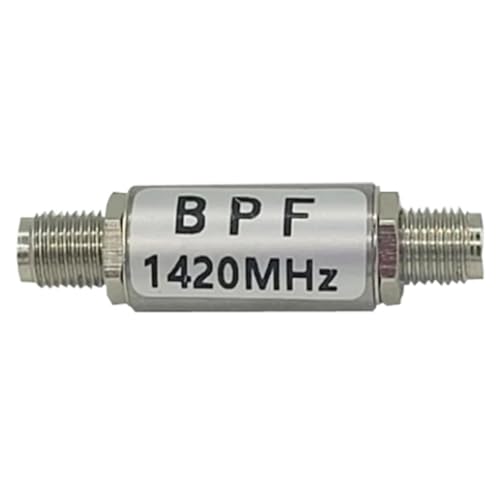 jdstty 80 MHz Bandpassfilter Präzisions Bandpassfilter mit 40 mm Länge, schnelle Installation für 1420 MHz für Radioastronomie jdstty 80 MHz Bandpassfilter Präzisions Bandpassfilter mit 40 mm Länge, schnelle Installation für 1420 MHz für Radioastronomie von jdstty