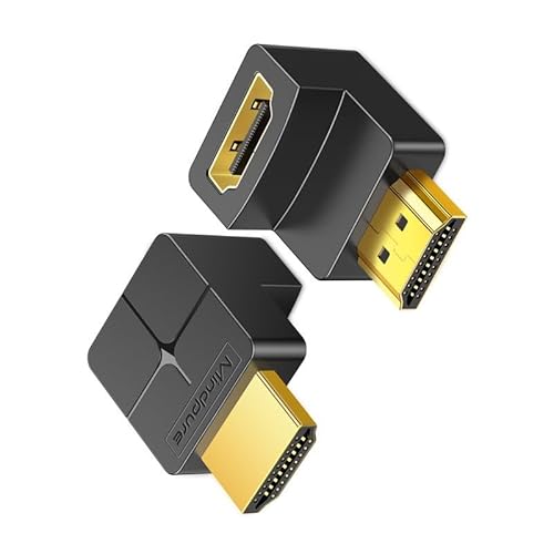jdstty Adapter, 2 Stück, Stecker auf Buchse, geeignet für 4K mit Fernsehern und Projektoren, verbessert die Optik bei Meetings jdstty Adapter, 2 Stück, Stecker auf Buchse, geeignet für 4K mit Fernsehern und Projektoren, verbessert die Optik bei Meetings von jdstty
