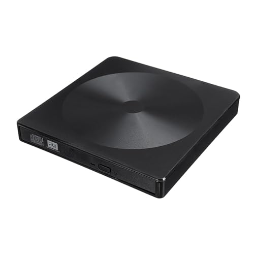 jdstty Externe USB3.0 USB C Player ROM Festplattenlaufwerke Tragbare Brenner Für Laptop Desktop PC Win11/10/8/7 von jdstty