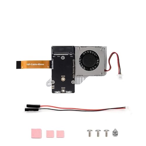 jdstty PCIe Zu Platine Optimale Wärmeableitung Für 5 Personen Mit Aktiven Kühlern Effizientes Wärmeleitpad Einfache Installation von jdstty