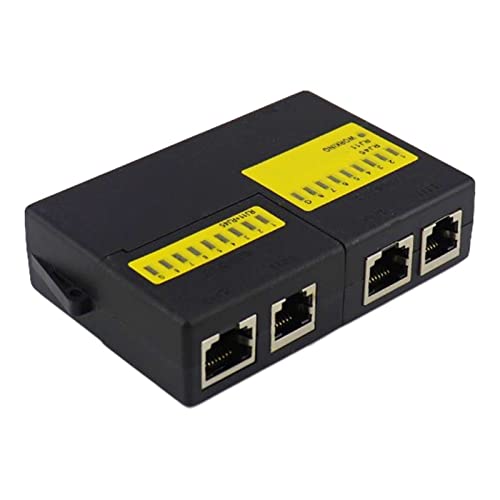 jdstty RJ45 RJ11 RJ12 CAT5 UTP LAN Netzwerkkabeltester Telefonleitungsdetektor Remote Test Tools Netzwerk von jdstty