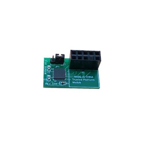 jdstty TPM2.0-Verschlüsselungs Sicherheitsplatine Remote Karte Verbesserte SPI TPM2.0-Prozessorplatine 10-polige Platine Für SuperMicro Motherboards von jdstty