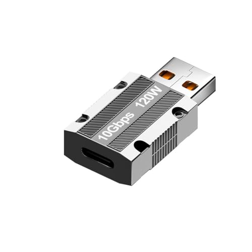 jdstty USB-3.1-Stecker auf Typ-C-Buchse, Auminum-Adaptertasche für Hochgeschwindigkeits-Datenübertragung bis zu 10 Gbit/s und schnelles Aufladen jdstty USB-3.1-Stecker auf Typ-C-Buchse, Auminum-Adaptertasche für Hochgeschwindigkeits-Datenübertragung bis zu 10 Gbit/s und schnelles Aufladen von jdstty