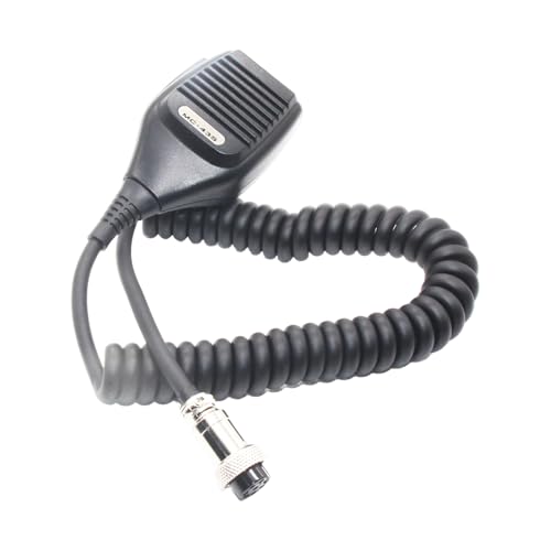 jdstty Upgrades 8 Pin Mikrofon MIC-43S Ersatzweit Taste Pressfläche Mikrofon Einfach Zu Bedienen Für Geräte 480HX von jdstty