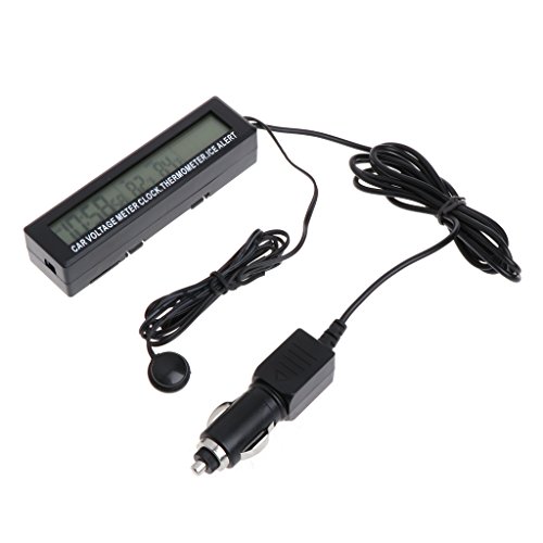 Auto Digital Thermometer Voltmeter Uhr Alarm Monitor für Uhr Spannung Temperatur Messgerät Uhr LCD Monitor Auto Steckdose Buchse Auto Digital Thermometer Voltmeter Uhr Alarm Monitor für Uhr Spannung Temperatur Messgerät Uhr LCD Monitor Auto Steckdose Buchse von jebyltd