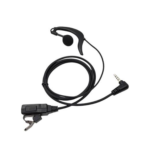 jebyltd . 5 mm Ohrhörer mit Knopf und Mikrofon, allgemein 3,5 mm Ohrbügel, bequem für 1s/2s/3 von jebyltd