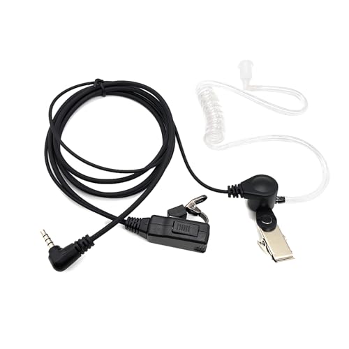 jebyltd 3,5 mm Hörmuschel Radio Zubehör Air Tube Ohrhörer Headsets Coil Tube Ohrhörer für 1s Talkies von jebyltd