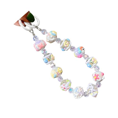 jebyltd Handy-Schlüsselband mit Perlen, modisches Handy-Charm-Armband, vielseitig verwendbar, Zubehör für Schlüsselanhänger, Smartphone-Dekoration, den täglichen Gebrauch jebyltd Handy-Schlüsselband mit Perlen, modisches Handy-Charm-Armband, vielseitig verwendbar, Zubehör für Schlüsselanhänger, Smartphone-Dekoration, den täglichen Gebrauch von jebyltd