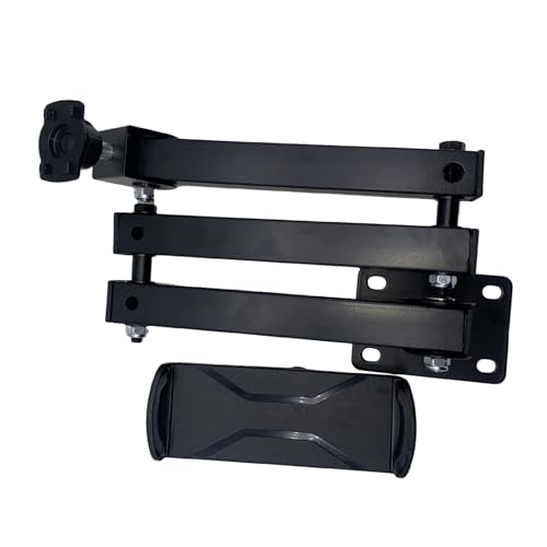 jebyltd Mehrere Winkel drehbare Tablet-Halterung sichere Wandhalterung mit ausziehbarem Arm für 10,2 - 33 cm (4 - 13 Zoll) Handys und Tablets von jebyltd