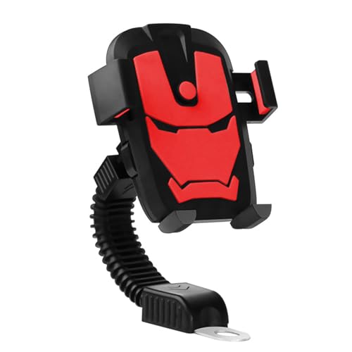 jebyltd Motorrad-Handyhalterung, Fahrrad-Handyhalterung, Lenker-Handy-Klemme, Roller-Handy-Clip für 10,2 - 17,8 cm Smartphones jebyltd Motorrad-Handyhalterung, Fahrrad-Handyhalterung, Lenker-Handy-Klemme, Roller-Handy-Clip für 10,2 - 17,8 cm Smartphones von jebyltd