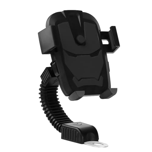 jebyltd Motorrad-Handyhalterung, Fahrrad-Handyhalterung, Lenker-Handy-Klemme, Roller-Handy-Clip für 10,2 - 17,8 cm Smartphones jebyltd Motorrad-Handyhalterung, Fahrrad-Handyhalterung, Lenker-Handy-Klemme, Roller-Handy-Clip für 10,2 - 17,8 cm Smartphones von jebyltd