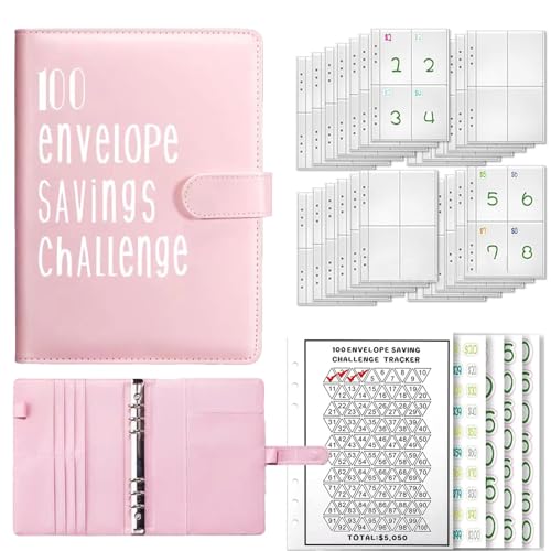 Budget Planner A5 Budgetplaner Geld Organizer mit 100 Tage Challenge Sparen Ringbuch Finanzplaner Binder Taschen Budget Planer Sparbuch Budget Binder Sparen Mappe Cash Stuffing Startset Budget Planner A5 Budgetplaner Geld Organizer mit 100 Tage Challenge Sparen Ringbuch Finanzplaner Binder Taschen Budget Planer Sparbuch Budget Binder Sparen Mappe Cash Stuffing Startset von jenniehome