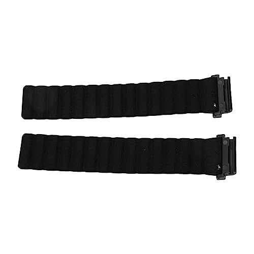 jerss Magnetisches Uhrenarmband, Waschbar, Schweißfest, Langlebig, Bequem, Sportarmband für Fenix ​​​​7/6/5 (Schwarz) von jerss