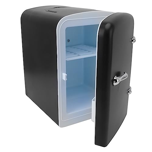 jerss Mini-Kühlschrank, 4 L, 36 W, Kühler und Wärmer, Reise-Feidge, Geräuscharm, für Camping (EU-Stecker) von jerss