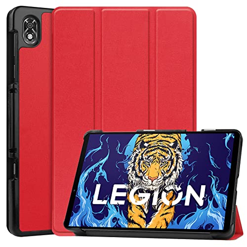 Tablet-Schutzhülle für Lenovo Legion Y700 8,9 Zoll (22,4 cm), dreifach gefaltete Smart-Tablet-Hülle, schlanke Hülle, mehrere Betrachtungswinkel, Ständer, Hartschale, Folio-Schutzhülle für Tablet von jiaguowei
