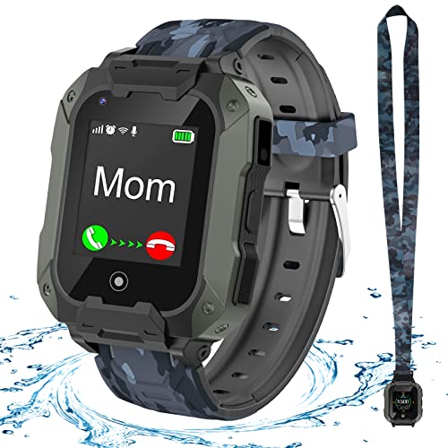 jianyana 4G Smartwatch Kinder mit GPS und Telefon, Kinder Smartwatch mit SOS, Musik-Player, Kamera, Schulmodus, Kids Smart Watch für 3-14 Jahre Jungen Mädchen Geschenke von jianyana