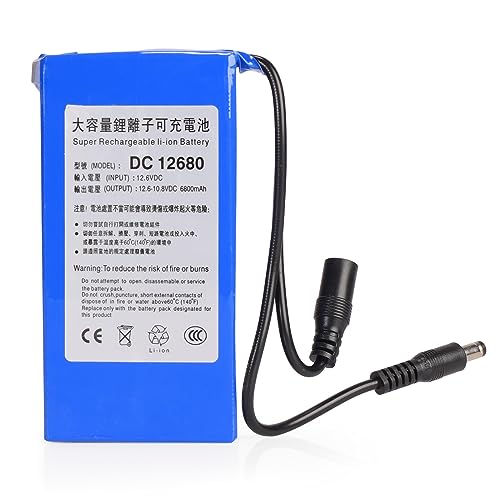 jianyana 12V Wiederaufladbarer 6800mAh Lithium Akku - Perfekt für Ihre Camcorder, Lange Lebensdauer und zuverlässige Leistung von jianyana