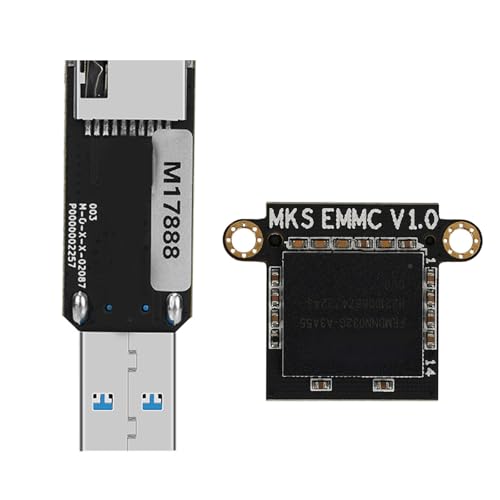 Kleiner USB-EMMC-Lesegerät, EMMC-Adapter für schnelle Lese-/Schreibvorgänge, effiziente Nutzung in 3D-Druckanwendungen von jiingekk