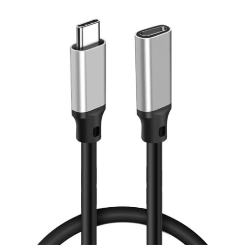 jj-shop24 USB-C 3.2 Verlängerung Kabel C-Stecker C-Buchse Type-C Kabel Schnell Laden Kurz USB Typ C 0.2m 20 cm von jj-shop24