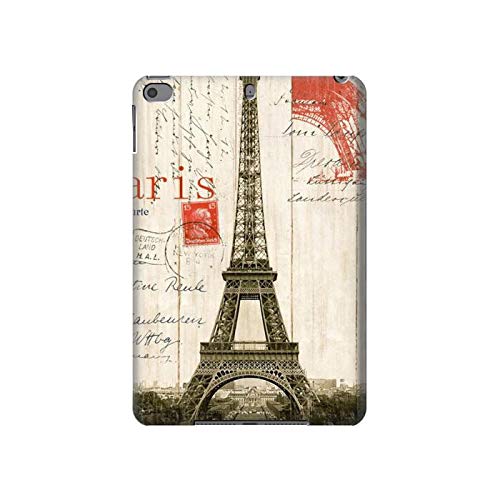 Eiffel Tower Paris Postcard Tablet Hülle Schutzhülle Taschen für iPad Mini 4, iPad Mini 5, iPad Mini 5 (2019) von jjphonecase
