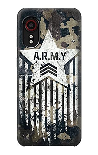 Innovedesire Army Camo Camouflage Hülle Schutzhülle Taschen für Samsung Galaxy Xcover 5 von jjphonecase
