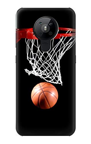 Innovedesire Basketball Hülle Schutzhülle Taschen für Nokia 5.3 von jjphonecase