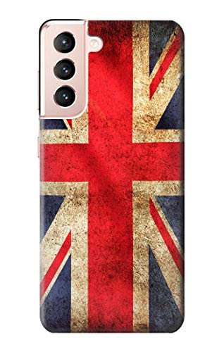 Innovedesire British UK Vintage Flag Hülle Schutzhülle Taschen für Samsung Galaxy S21 5G von jjphonecase