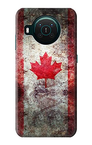 Innovedesire Canada Maple Leaf Flag Texture Hülle Schutzhülle Taschen für Nokia X10 von jjphonecase