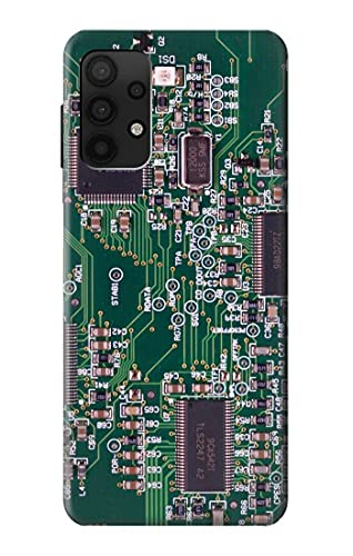 Innovedesire Electronics Circuit Board Graphic Hülle Schutzhülle Taschen für Samsung Galaxy A32 4G von jjphonecase