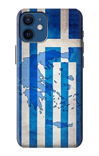 Innovedesire Greece Map Football Soccer Flag Hülle Schutzhülle Taschen für iPhone 12 Mini von jjphonecase