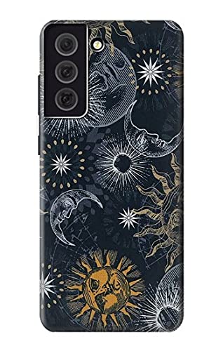 Innovedesire Moon and Sun Hülle Schutzhülle Taschen für Samsung Galaxy S21 FE 5G von jjphonecase
