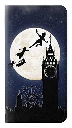 Innovedesire Peter Pan Fly Full Moon Night Flip Hülle Tasche Klappetui für iPhone 12 Mini von jjphonecase