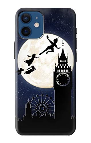 Innovedesire Peter Pan Fly Full Moon Night Hülle Schutzhülle Taschen für iPhone 12 Mini von jjphonecase