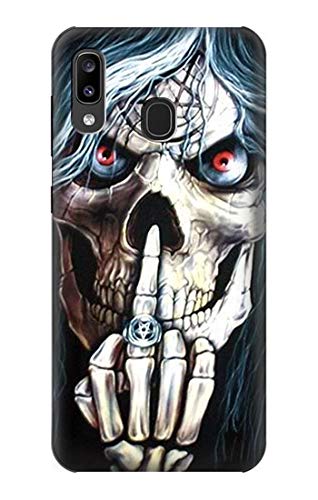 Innovedesire Skull Pentagram Hülle Schutzhülle Taschen für Samsung Galaxy A20, Galaxy A30 von jjphonecase