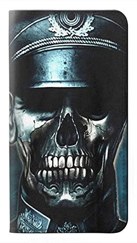 Innovedesire Skull Soldier Zombie Flip Hülle Tasche Klappetui für Samsung Galaxy A41 von jjphonecase