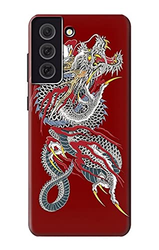 Innovedesire Yakuza Dragon Tattoo Hülle Schutzhülle Taschen für Samsung Galaxy S21 FE 5G von jjphonecase