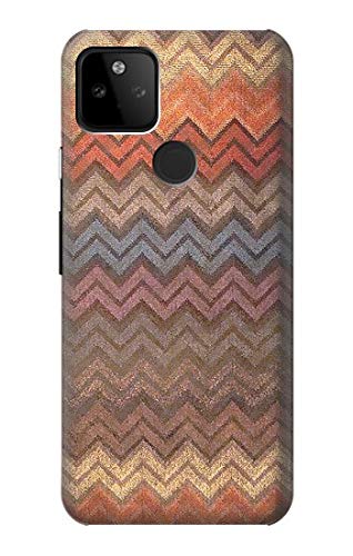 Innovedesire Zigzag Fabric Pattern Graphic Printed Hülle Schutzhülle Taschen für Google Pixel 5A 5G von jjphonecase