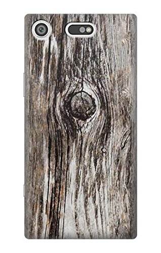 Old Wood Bark Printed Hülle Schutzhülle Taschen für Sony Xperia XZ1 Compact von jjphonecase