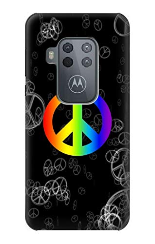 Innovedesire Peace Sign Hülle Schutzhülle Taschen für Motorola Moto One Zoom, Moto One Pro Innovedesire Peace Sign Hülle Schutzhülle Taschen für Motorola Moto One Zoom, Moto One Pro von Innovedesire