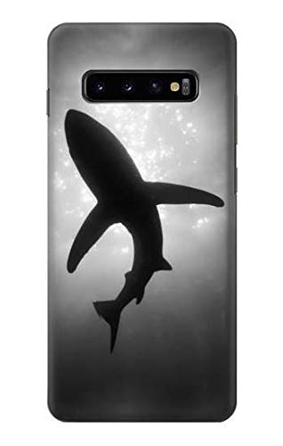 Shark Monochrome Hülle Schutzhülle Taschen für Samsung Galaxy S10 Plus von jjphonecase