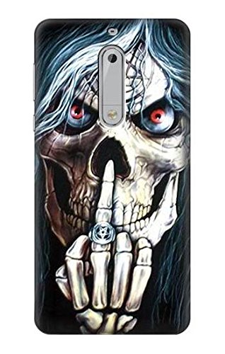 Skull Pentagram Hülle Schutzhülle Taschen für Nokia 5 von jjphonecase