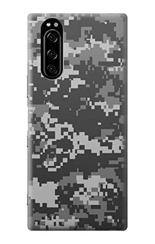 Urban Black Camo Camouflage Hülle Schutzhülle Taschen für Sony Xperia 5 von jjphonecase