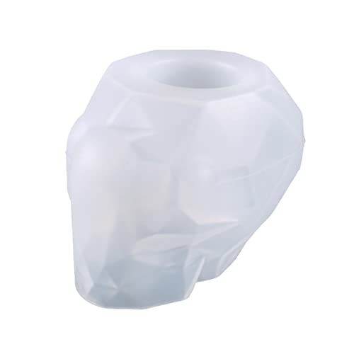 Totenkopf-Aufbewahrungsgläser, Epoxidharz, Stifthalter, Blumentopf, Übertopf, Silikon Totenkopf-Aufbewahrungsgläser, Epoxidharz, Stifthalter, Blumentopf, Übertopf, Silikon von jojnsha