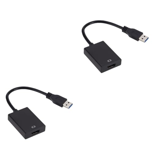 2st Usb3.0 Zu Adapter USB Zu Adapter Usb3.0 Zu Konverter USB-Adapter USB Zu HDTV Adapter Kabel Rechner 1080p von jojofuny